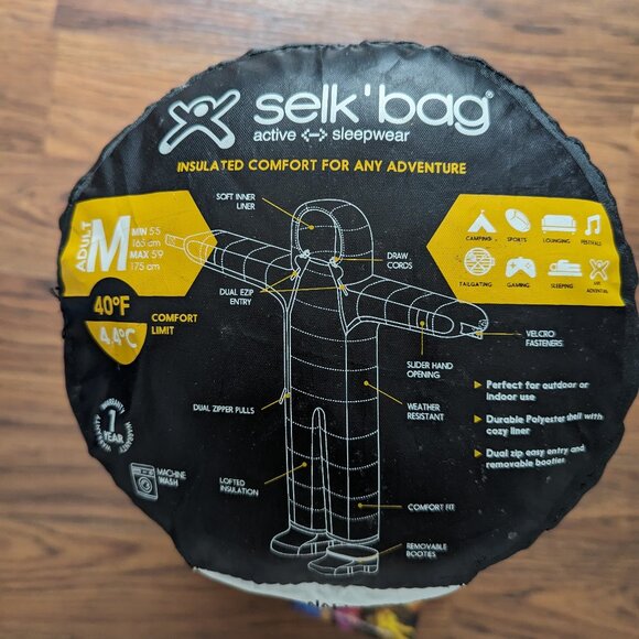Selk Bag Lite Black Adult M - Picture 4 of 4